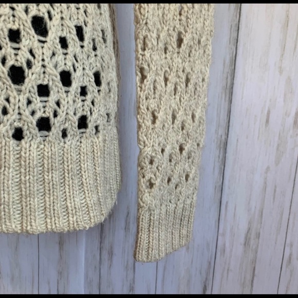 American Eagle Colorful Open Knit Geometric Sweater - Picture 5 of 5